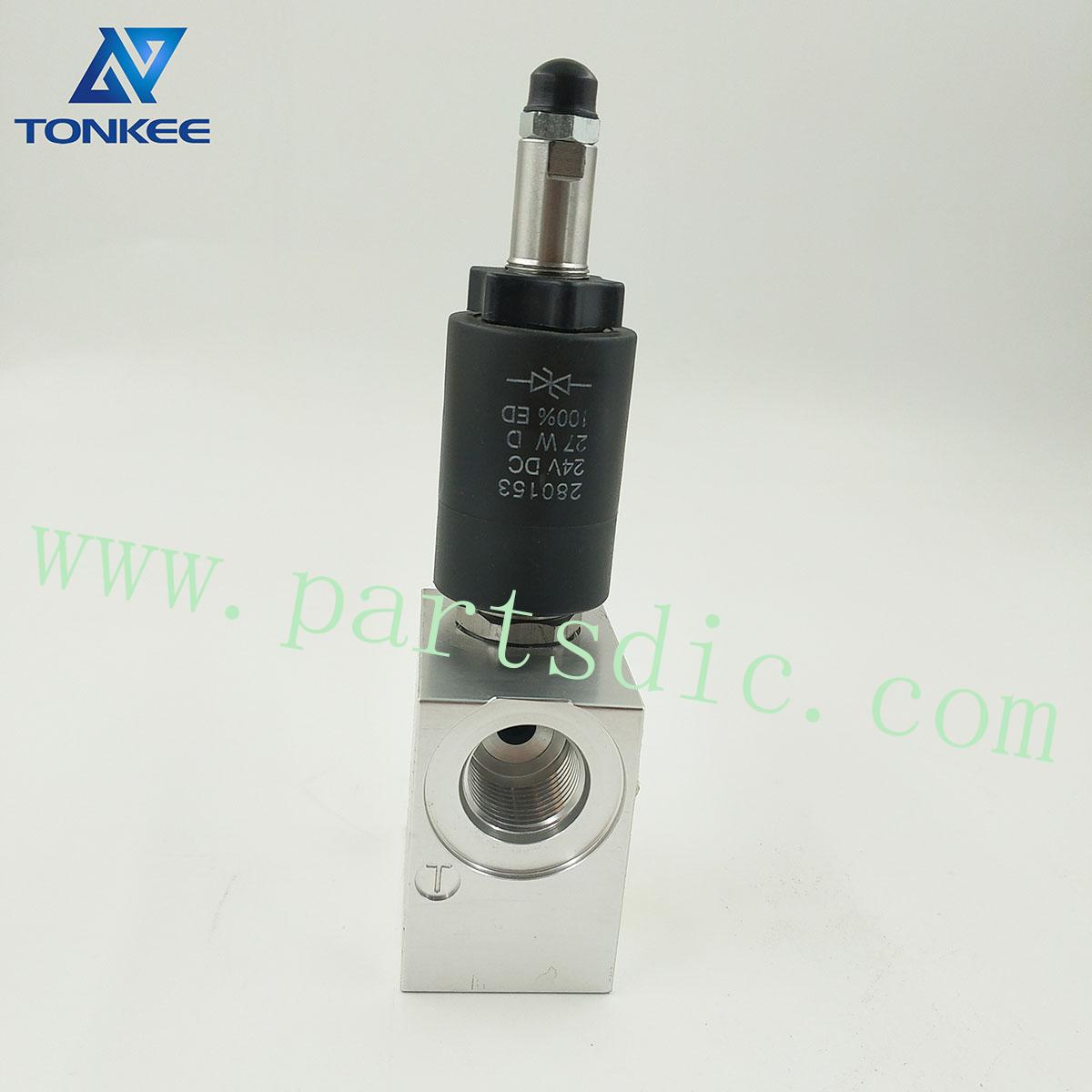 14529834 VOE14529834 14616529 VOE14616529 Solenoid valve VOLVO EC360 EC360B Fan Relief valve