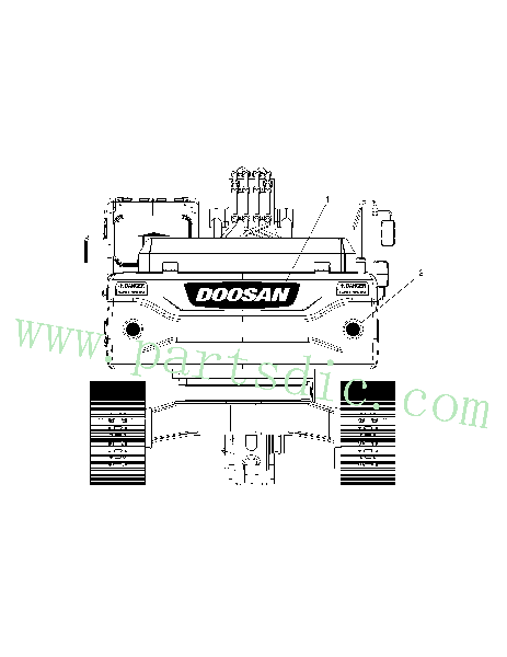 DX420LC  Decal K1039697 #2(Φ140x0.025)