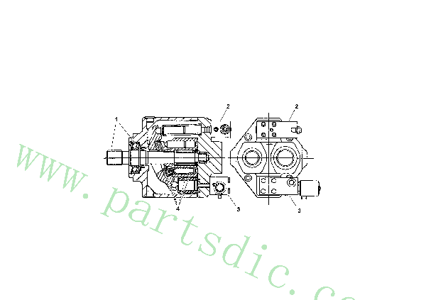 Generator Pump 20338331, SN -173750