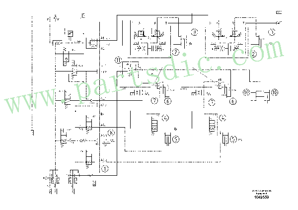 Hydraulic diagram 80732670
