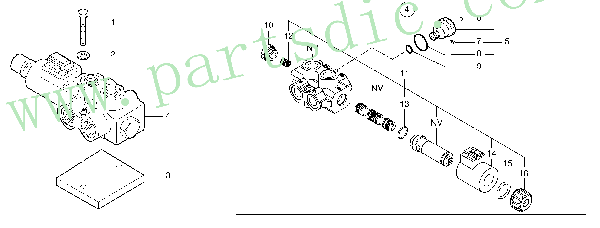 Slewing-offset selector switch