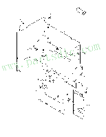 DX140W TIER-III  Cover Baffle 621-03037C #6(760*240*230)