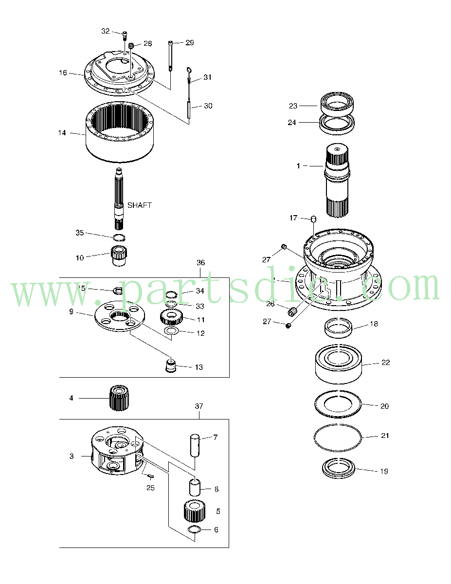 Buy DX700LC Bearing Spherical Roller 109-00168 Replacement Parts with ...