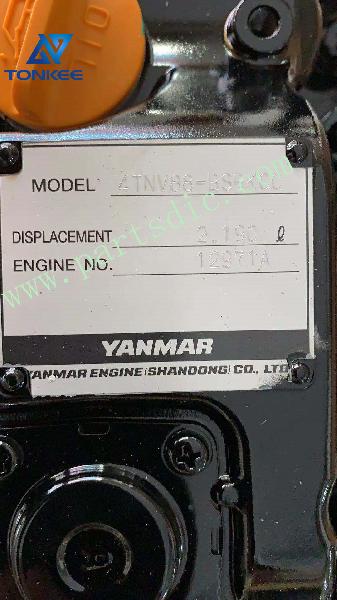 4TNV88-BSBKCC 4TNV88-BPYBE complete engine assy 4TNV88 diesel engine assembly