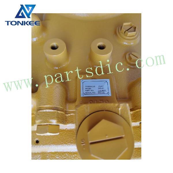 173-0663 162-6327 183-8289 SBS80 hydraulic main pump excavator 312C 312D piston pump