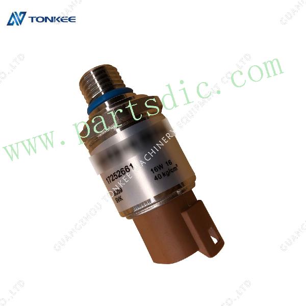 17252661 EC140C EC180C EC210C EC300D EC750D Low Pressure Sensor Switch