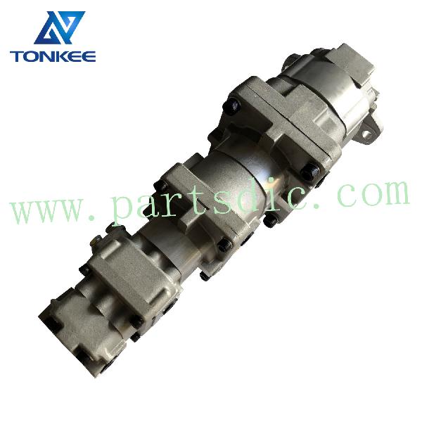 705-38-39000 705-56-36051 SAR90+32+SB8+12 hydraulic gear pump WA320-5 WA320-6 loader 4 stage gear pump suitable for KOMATSU